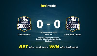 การทำนาย Chihuahua FC กับ Los Cabos United อัตราต่อรองและเคล็ดลับการเดิมพัน 30/9/2023