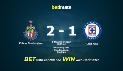 การทำนาย Chivas Guadalajara กับ Cruz Azul อัตราต่อรองและเคล็ดลับการเดิมพัน 11/05/2023