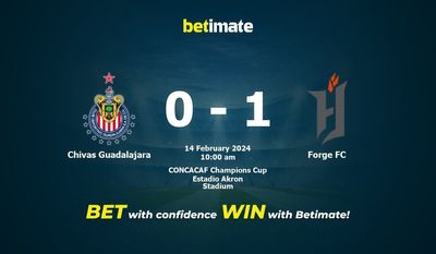 การทำนาย Chivas Guadalajara กับ Forge FC อัตราต่อรองและเคล็ดลับการเดิมพัน 14/02/2024