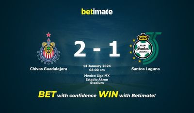 การทำนาย Chivas Guadalajara กับ Santos Laguna อัตราต่อรองและเคล็ดลับการเดิมพัน 14/01/2024