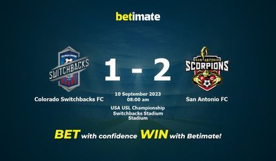 การทำนายราคาต่อรองและเคล็ดลับการเดิมพัน Colorado Switchbacks FC กับ San Antonio FC 10/9/2023