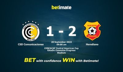 การทำนาย CSD Comunicaciones กับ Herediano อัตราต่อรองและเคล็ดลับการเดิมพัน 28/09/2023