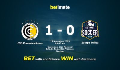 CSD Comunicaciones vs Zacapa Tellioz การทำนายราคาต่อรองและเคล็ดลับการเดิมพัน 15/11/2023