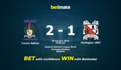 Curzon Ashton vs Darlington 1883 การทำนายราคาต่อรองและเคล็ดลับการเดิมพัน 20/1/2024
