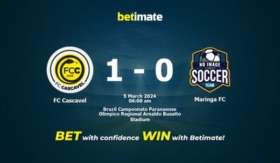 FC Cascavel vs Maringa FC การทำนายอัตราต่อรองและเคล็ดลับการเดิมพัน 03/04/2024