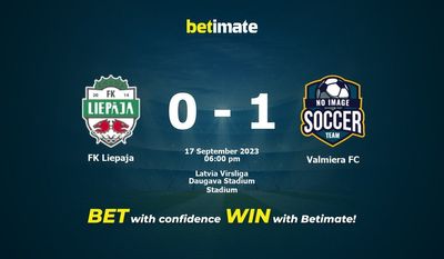 การทำนาย FK Liepaja vs Valmiera FC อัตราต่อรองและเคล็ดลับการเดิมพัน 17/09/2023