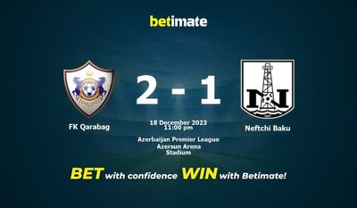 การทำนาย FK Qarabag กับ Neftchi Baku ราคาต่อรอง & เคล็ดลับการเดิมพัน 12/18/2023