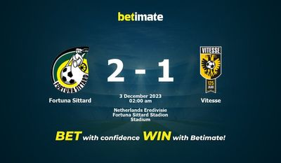 การทำนายของ Fortuna Sittard กับ Vitesse อัตราต่อรองและเคล็ดลับการเดิมพัน 12/02/2023