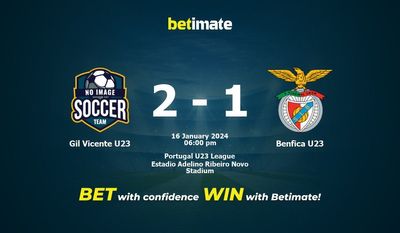 การทำนาย Gil Vicente U23 กับ Benfica U23 อัตราต่อรองและเคล็ดลับการเดิมพัน 16/01/2024