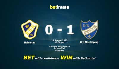 Halmstad vs IFK Norrkoping การทำนายราคาต่อรองและเคล็ดลับการเดิมพัน 08/13/2023
