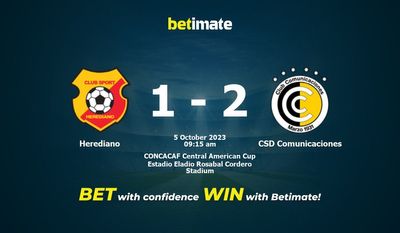 การทำนายเฮเรดิอาโนกับ CSD Comunicaciones อัตราต่อรองและเคล็ดลับการเดิมพัน 10/05/2023