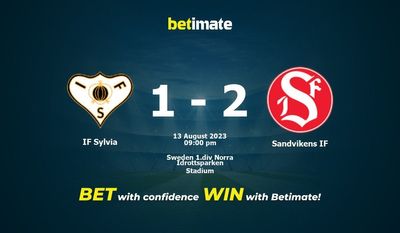 IF Sylvia vs Sandvikens การทำนาย IF อัตราต่อรอง & เคล็ดลับการเดิมพัน 08/13/2023