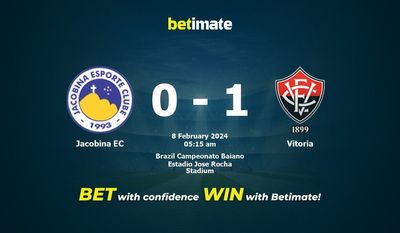 การทำนาย Jacobina EC กับ Vitoria อัตราต่อรองและเคล็ดลับการเดิมพัน 02/07/2024