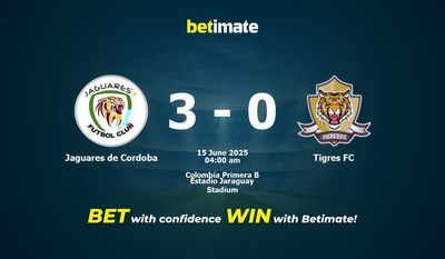 Jaguares de Cordoba vs Tigres FC การทำนายอัตราต่อรองและเคล็ดลับการเดิมพัน 14/06/2025