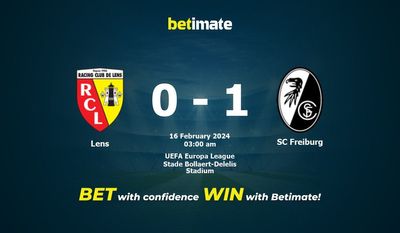 การทำนาย Lens vs SC Freiburg อัตราต่อรองและเคล็ดลับการเดิมพัน 15/02/2024