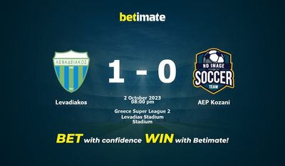 การทำนาย Levadiakos กับ AEP Kozani อัตราต่อรองและเคล็ดลับการเดิมพัน 10/02/2023