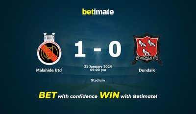 การทำนาย Malahide Utd กับ Dundalk อัตราต่อรองและเคล็ดลับการเดิมพัน 21/01/2024