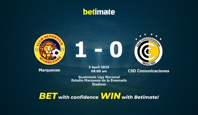 การทำนาย Marquense vs CSD Comunicaciones อัตราต่อรองและเคล็ดลับการเดิมพัน 04/03/2025