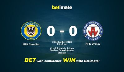 การทำนาย MFK Chrudim กับ MFK Vyskov อัตราต่อรองและเคล็ดลับการเดิมพัน 09/02/2023
