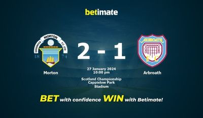 การทำนายของ Morton vs Arbroath อัตราต่อรองและเคล็ดลับการเดิมพัน 27/01/2024