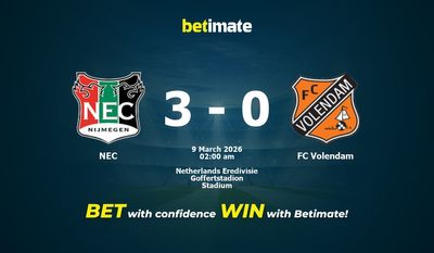 การทำนาย NEC กับ FC Volendam อัตราต่อรองและเคล็ดลับการเดิมพัน 03/08/2026
