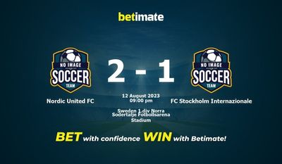 Nordic United FC vs FC Stockholm Internazionale การทำนายราคาต่อรองและเคล็ดลับการเดิมพัน 08/12/2023