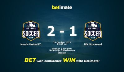 การทำนายหุ้นนอร์ดิกยูไนเต็ดเอฟซีกับ IFK อัตราต่อรองและเคล็ดลับการเดิมพัน 28/10/2023