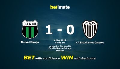 การทำนายระหว่าง Nueva Chicago กับ CA Estudiantes Caseros อัตราต่อรองและเคล็ดลับการเดิมพัน 05/05/2025