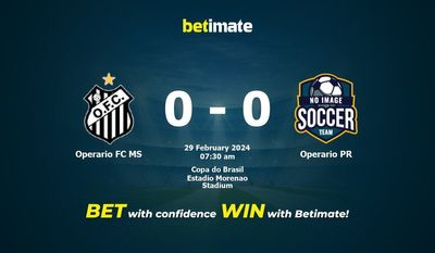 Operario FC MS กับ Operario PR การทำนายราคาต่อรองและเคล็ดลับการเดิมพัน 29/02/2024