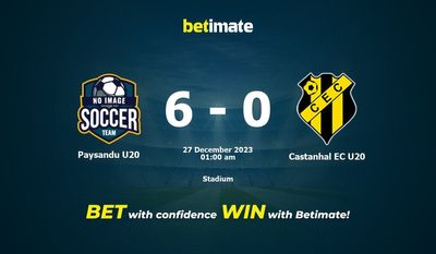 การทำนาย Paysandu U20 กับ Castanhal EC U20 อัตราต่อรองและเคล็ดลับการเดิมพัน 26/12/2023