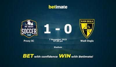 การทำนาย Proxy SC กับ Wadi Degla อัตราต่อรองและเคล็ดลับการเดิมพัน 11/07/2023