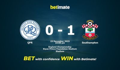 การทำนาย QPR กับเซาแธมป์ตันราคาต่อรองและเคล็ดลับการเดิมพัน 23/12/2023