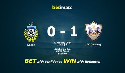การทำนาย Sabah vs FK Qarabag อัตราต่อรองและเคล็ดลับการเดิมพัน 30/01/2024