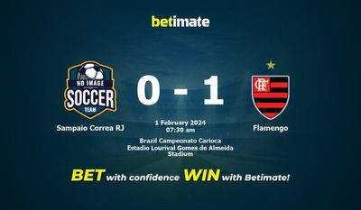 การทำนาย Sampaio Correa RJ กับ Flamengo อัตราต่อรองและเคล็ดลับการเดิมพัน 02/01/2024