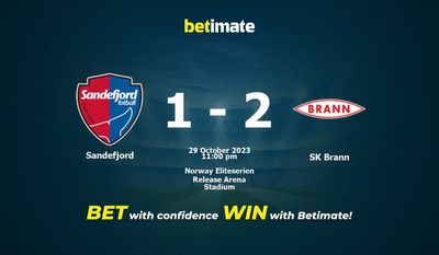 การทำนายแซนเดฟยอร์ด vs SK Brann อัตราต่อรองและเคล็ดลับการเดิมพัน 29/10/2023