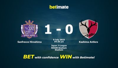 Sanfrecce Hiroshima vs Kashima Antlers Prediction, Odds & Betting Tips 07/08/2023