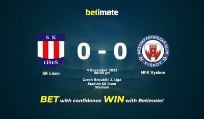 การทำนายราคาต่อรองและเคล็ดลับการเดิมพัน SK Lisen กับ MFK Vyskov 11/04/2023