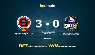 การทำนาย Sparta Prague U19 กับ Dukla Praha U19 อัตราต่อรองและเคล็ดลับการเดิมพัน 19/9/2023