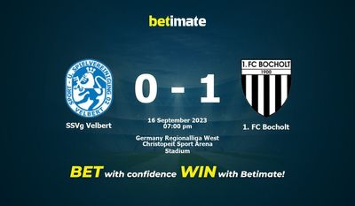 SSVg Velbert กับ 1 การทำนาย FC Bocholt อัตราต่อรองและเคล็ดลับการเดิมพัน 16/9/2023