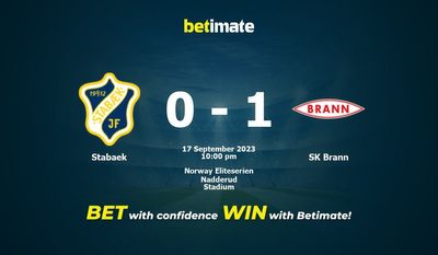 การทำนายสตาเบ็ค vs SK Brann อัตราต่อรองและเคล็ดลับการเดิมพัน 17/09/2023