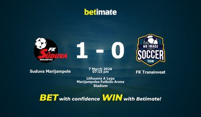 Suduva Marijampole กับ FK Transinvest การทำนายราคาต่อรองและเคล็ดลับการเดิมพัน 03/07/2026