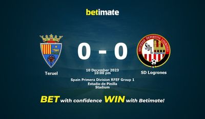 การทำนาย Teruel vs SD Logrones อัตราต่อรองและเคล็ดลับการเดิมพัน 12/10/2023