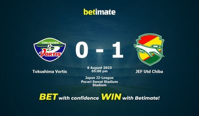 Tokushima Vortis vs JEF Utd Chiba การทำนายราคาต่อรองและเคล็ดลับการเดิมพัน 08/06/2023