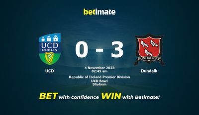 การทำนาย UCD กับ Dundalk อัตราต่อรองและเคล็ดลับการเดิมพัน 11/03/2023