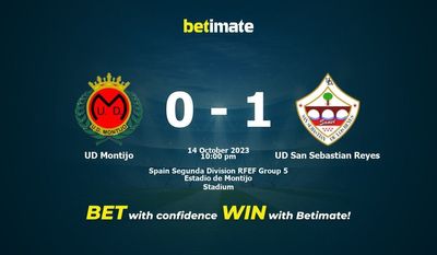 การทำนาย UD Montijo กับ UD San Sebastian Reyes อัตราต่อรองและเคล็ดลับการเดิมพัน 10/14/2023