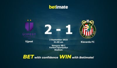การทำนาย Ujpest vs Kisvarda FC อัตราต่อรองและเคล็ดลับการเดิมพัน 09/01/2023