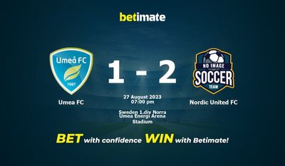 การทำนายผล Umea FC กับ Nordic United FC อัตราต่อรองและเคล็ดลับการเดิมพัน 27/08/2023