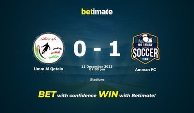 การทำนาย Umm Al Qotain กับ Amman FC อัตราต่อรองและเคล็ดลับการเดิมพัน 12/11/2023