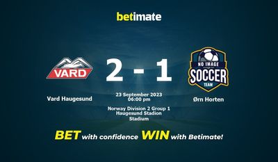 การทำนายของ Vard Haugesund กับ Ørn Horten อัตราต่อรองและเคล็ดลับการเดิมพัน 23/09/2023
