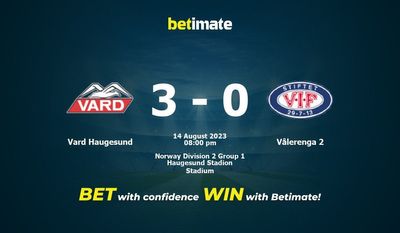 Vard Haugesund vs Vålerenga 2 การทำนายราคาต่อรองและเคล็ดลับการเดิมพัน 08/14/2023